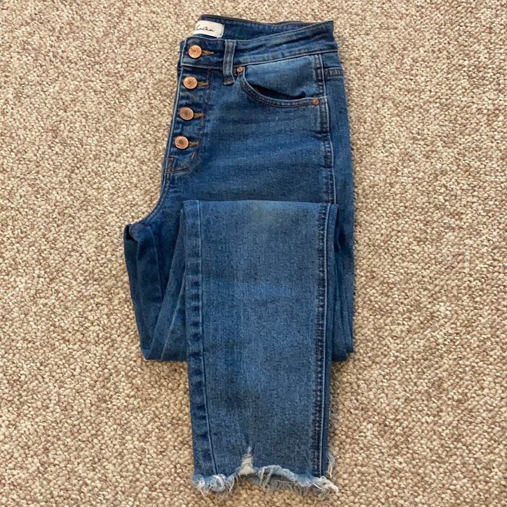 KanCan Straight leg denim high waisted